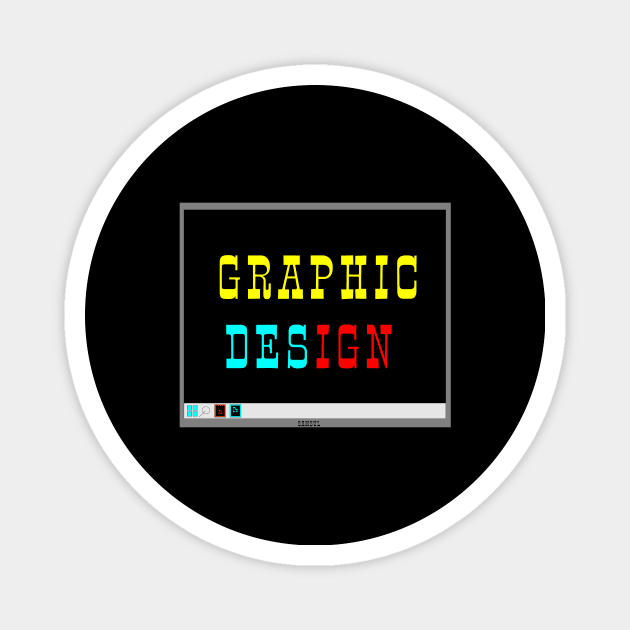 GRAPHIC DESIGN Magnet by wonnn